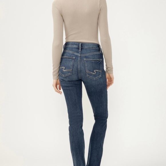 Silver Jeans “Avery Hi- Rise Straight” -18 - Picture 2 of 7